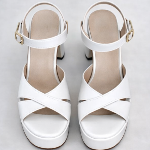 Sanadalias de Fiesta Blanco