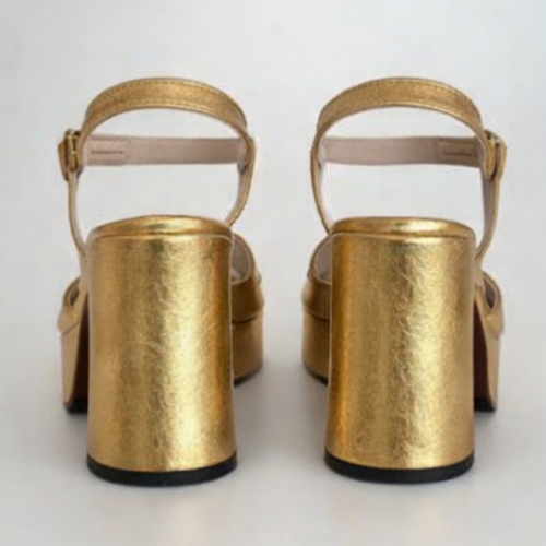 Sanadalias de Fiesta Dorado