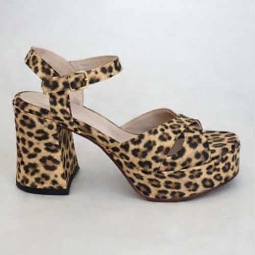 Sanadalias de Fiesta Animal Print