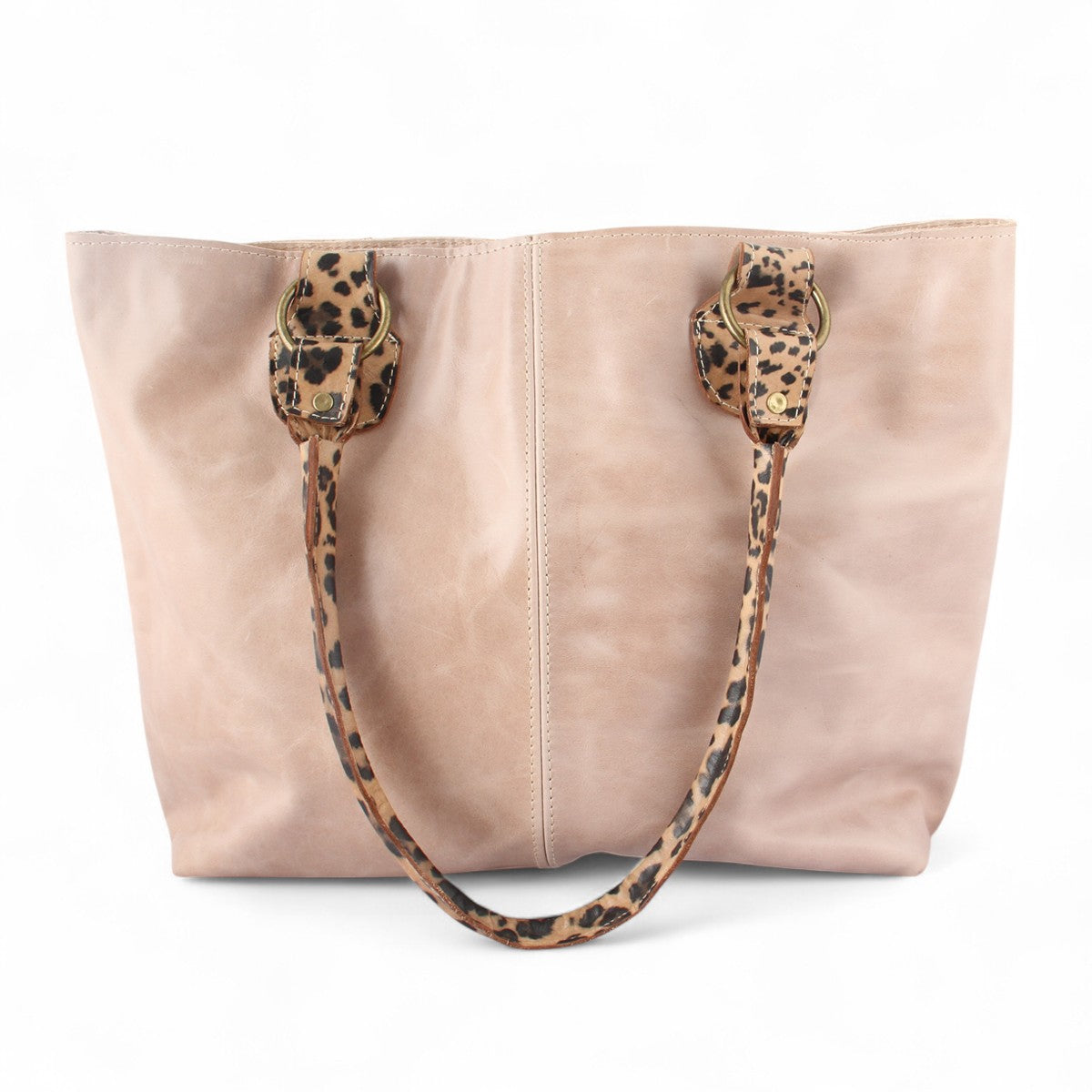 Cartera Oslo Animal Print Beige